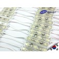 LED Module Korea ANX 3 mata SMD 2835 | 12V IP68 Waterproof + Lensa
