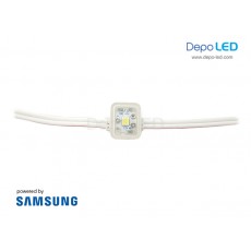 LED Modul SAMSUNG ANX 1 mata SMD 2835 | 12V IP68 Waterproof (KOREA)