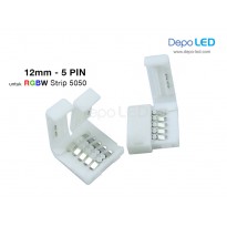 5050 RGBW LED Strip CLIP Connector | 12mm 5 PIN