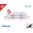 LED Modul SAMSUNG LEDXpert DOFF 3 mata SMD 2835 | 12V IP68 Waterproof (KOREA)