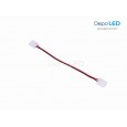3528 LED Strip CLIP to CLIP Flexible Connector | 8mm 2 PIN