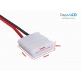 5050 LED Strip CLIP to CLIP Flexible Connector | 10mm 2 PIN