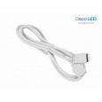 4 PIN RGB LED MALE to FEMALE M/F Extension Cable x 1m