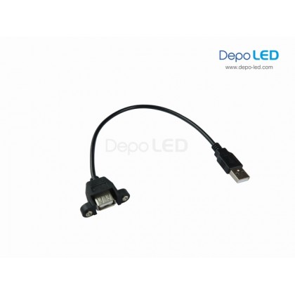 Kabel USB Extension Running Text | Male to Female